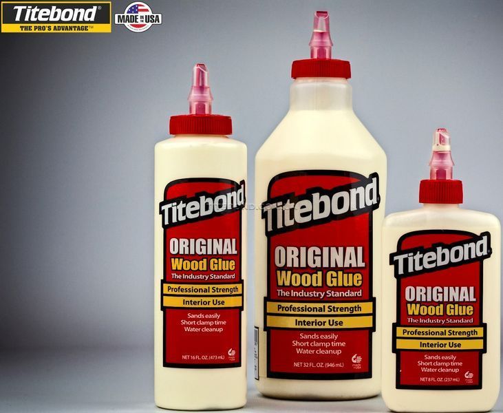 Клей професійний для дерева Titebond Original Wood Glue, 118 мл, кремовий 6079 фото