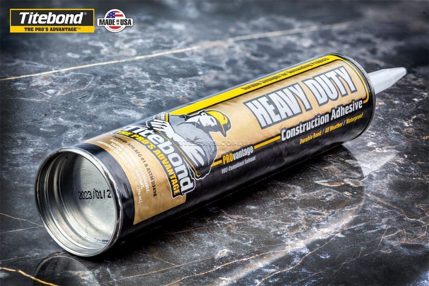 Надсильний професійний клей монтажний Titebond Provantage Heavy Duty, 300 мл, коричневий 61106111 фото