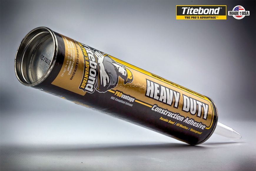 Надсильний професійний клей монтажний Titebond Provantage Heavy Duty, 300 мл, коричневий 61106111 фото