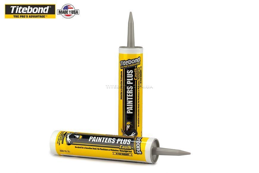 Універсальний акриловий герметик Titebond Painters Plus Caulk, 300 мл, білий 112196119 фото